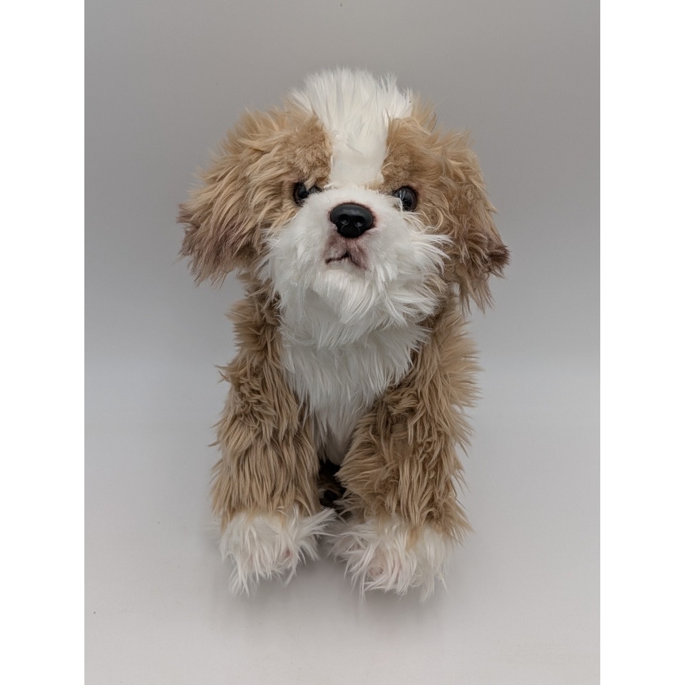 Bearington Murphy Maltipoo Plush Dog Puppy Tan White Shaggy 9 Inch - Picture 2 of 10